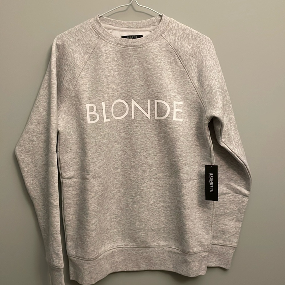 NWT Brunette The Label sweatshirt